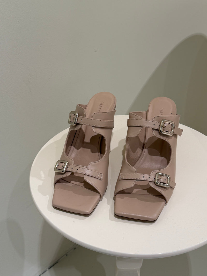 RAQUELLE SANDAL HIGH HEEL - Beige