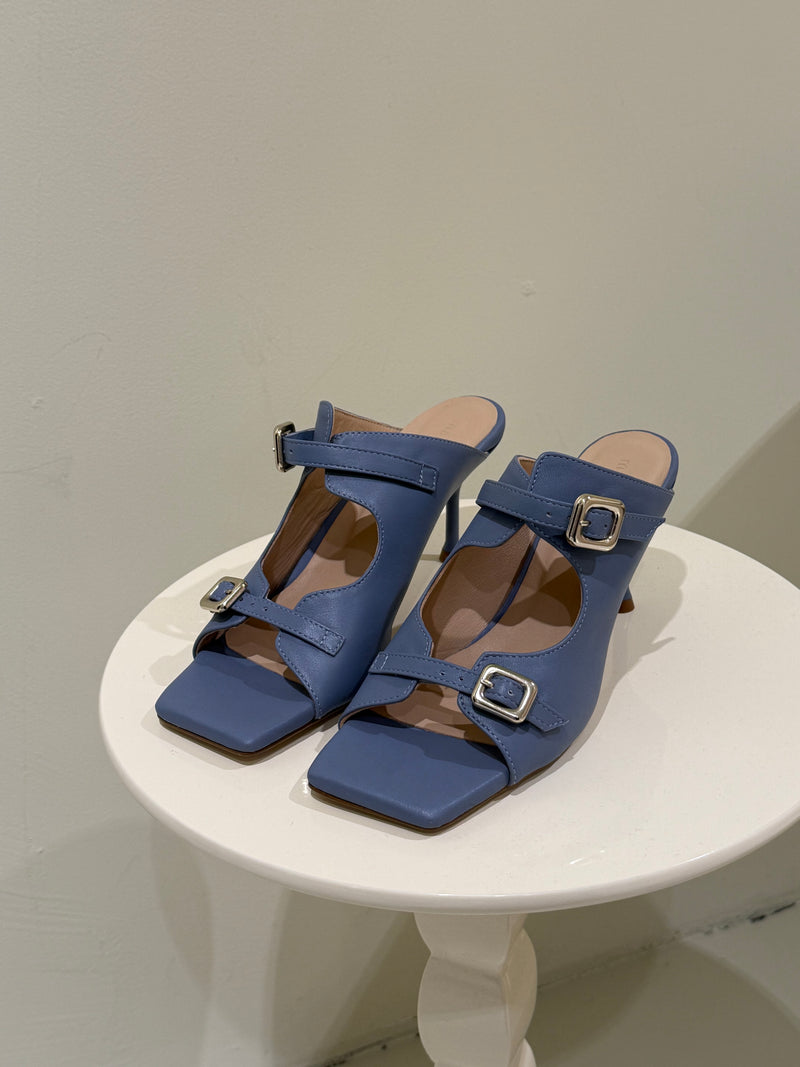 RAQUELLE SANDAL HIGH HEEL - Blauwe Jeans
