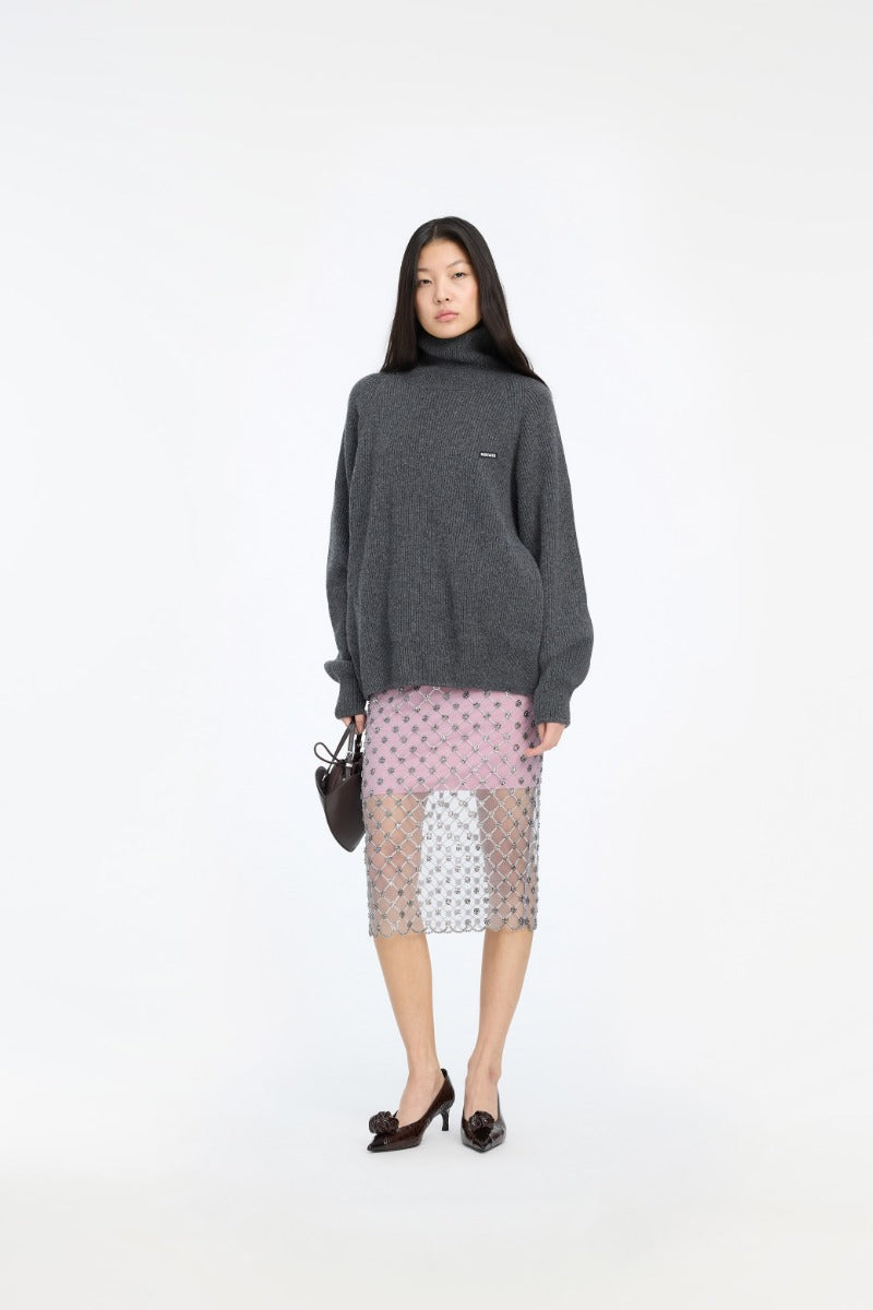 KNIT HIGHNECK JUMPER