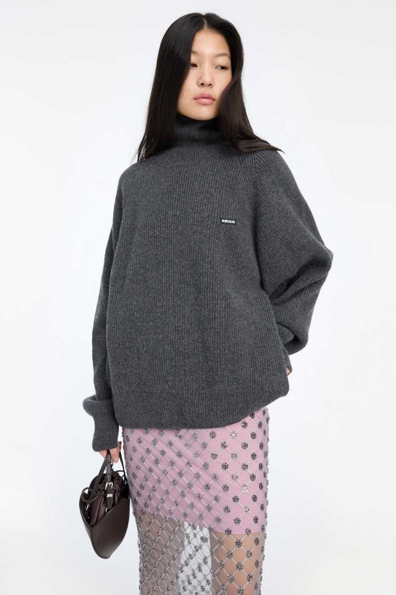 KNIT HIGHNECK JUMPER