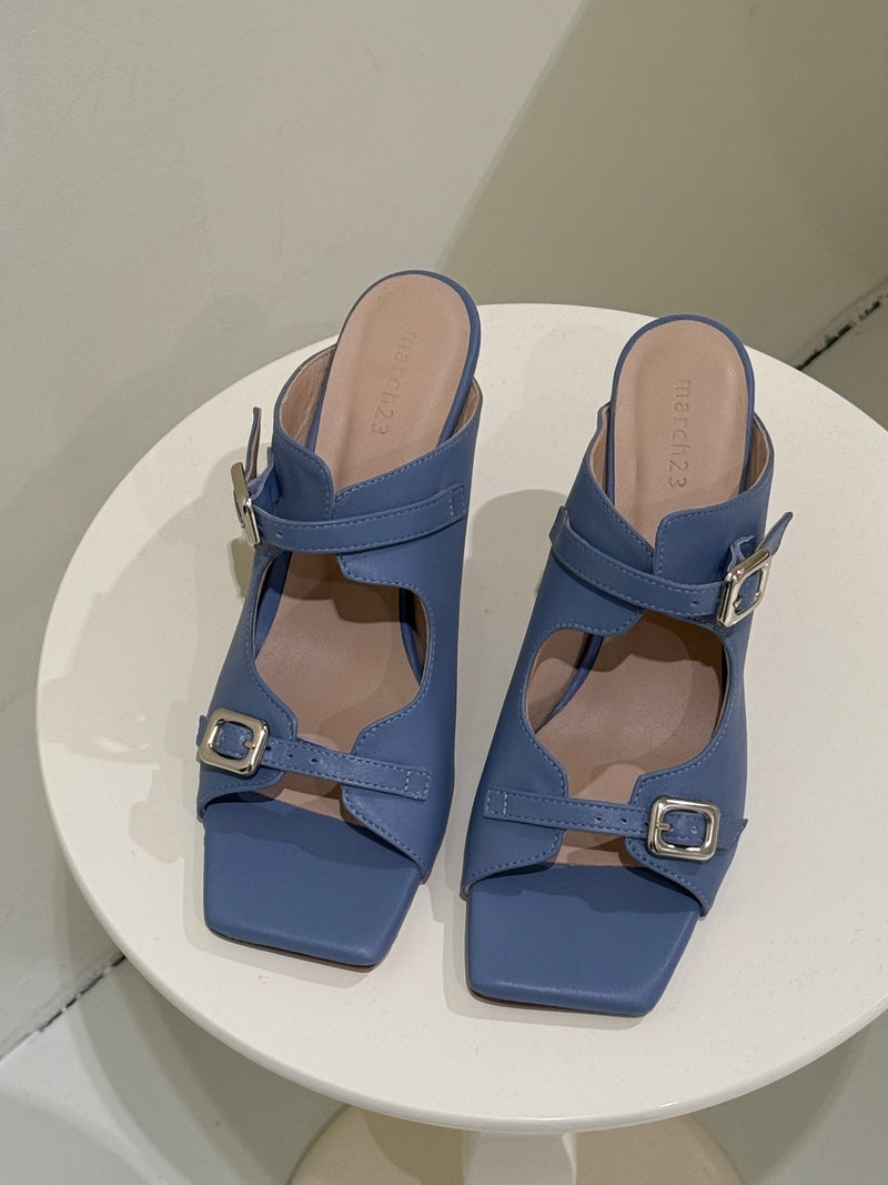 RAQUELLE SANDAL HIGH HEEL - Blauwe Jeans