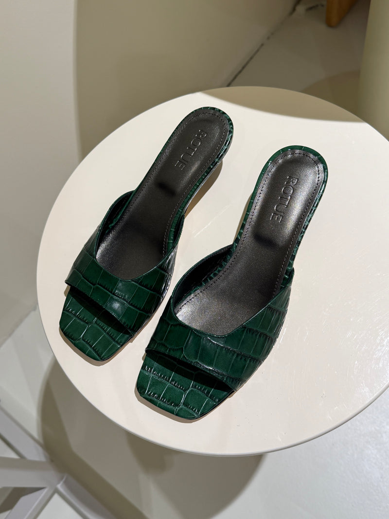 I Wonder- croco verde