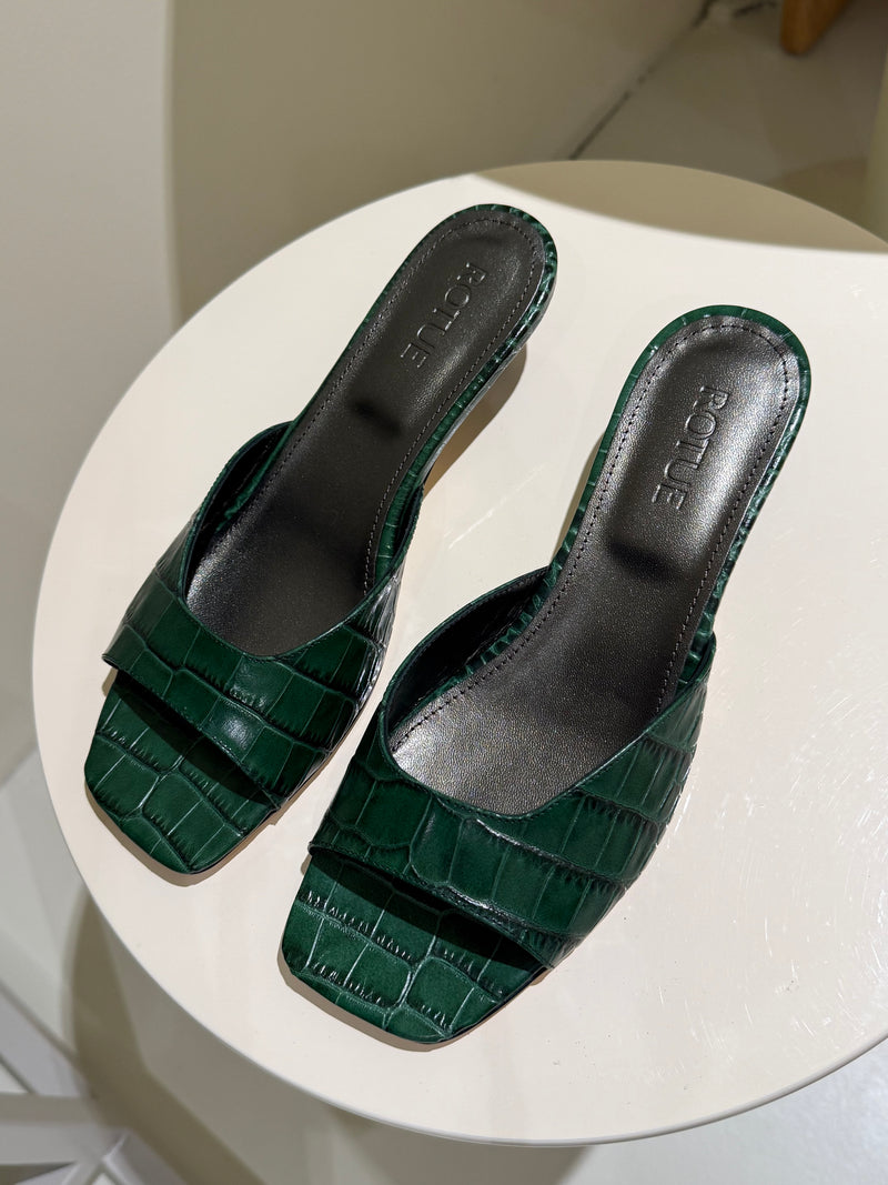 I Wonder- croco verde