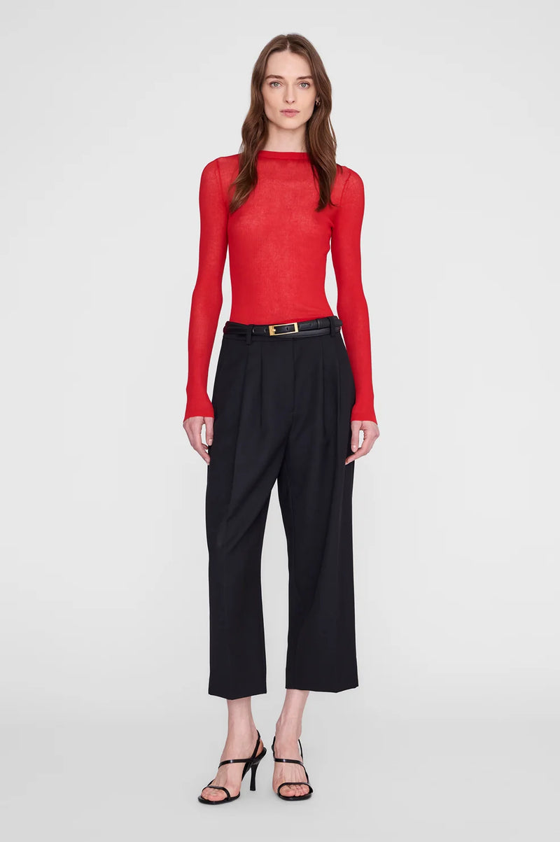 TIANA SWEATER - Tango red