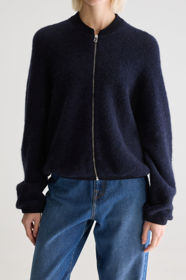 Bellerose Donkerblauw vest asedi cardigan