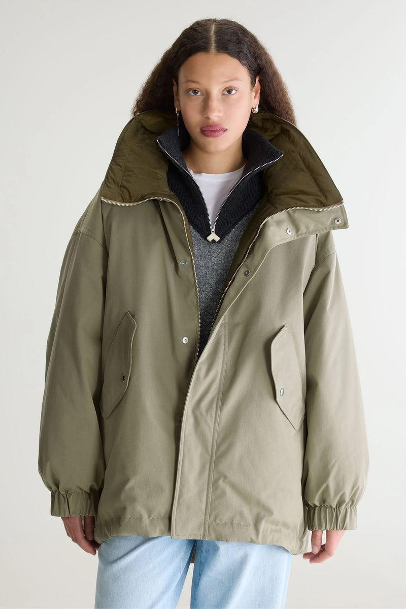 Hedi parka met capuchon