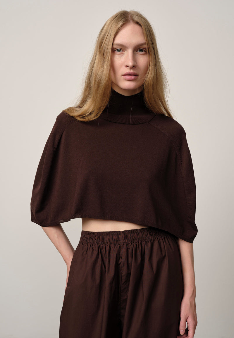 CAMILLE KNIT CAPE
