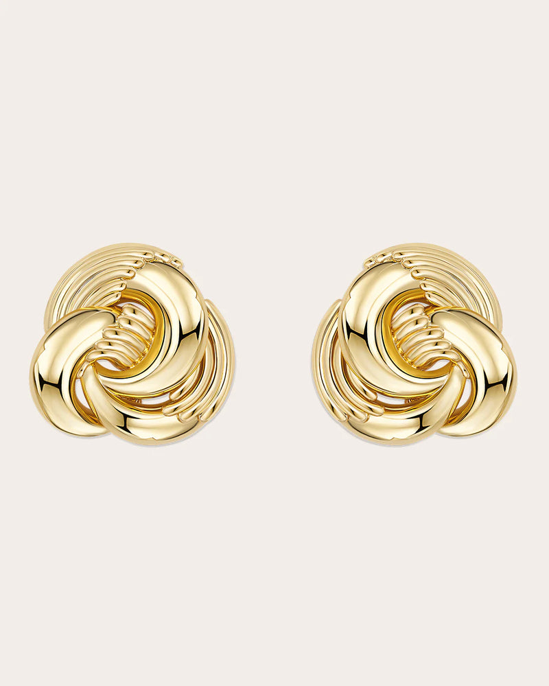 De Alessia oorbellen – gold plated