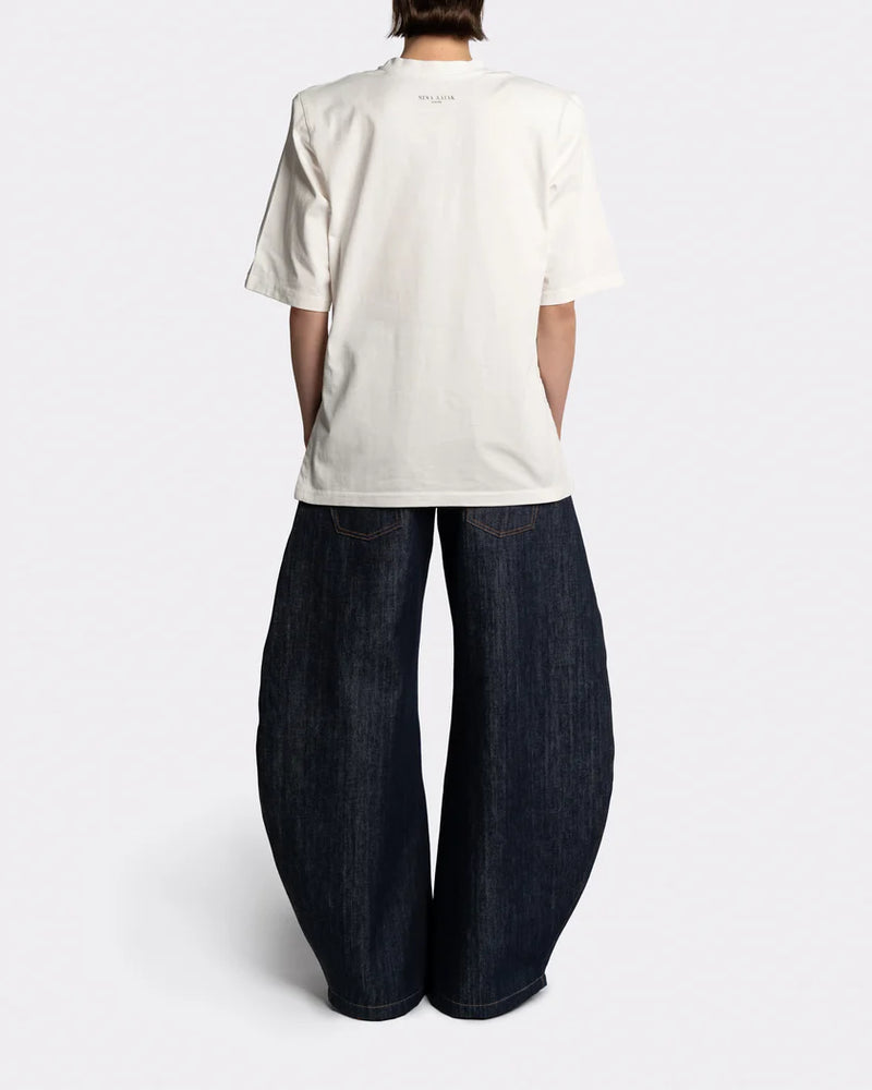 Basic T-shirt Wit