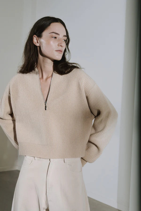 Aurelie Knit Beige