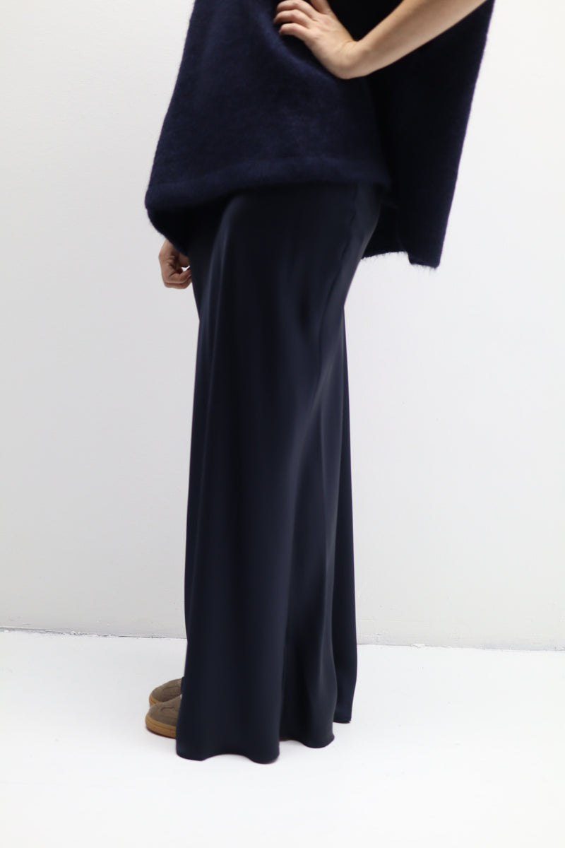 Bar Silk Maxi Skirt