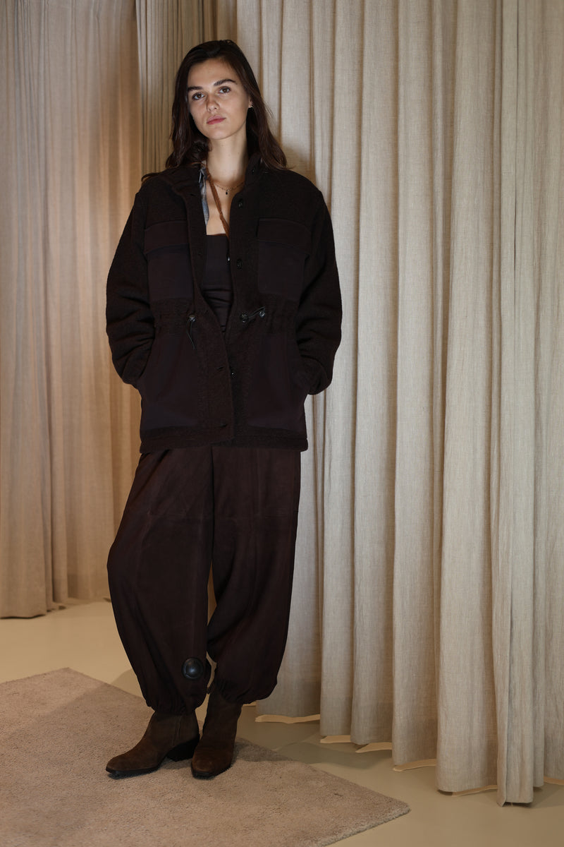 OBRIGADA WOOLY JACKET - Bruin