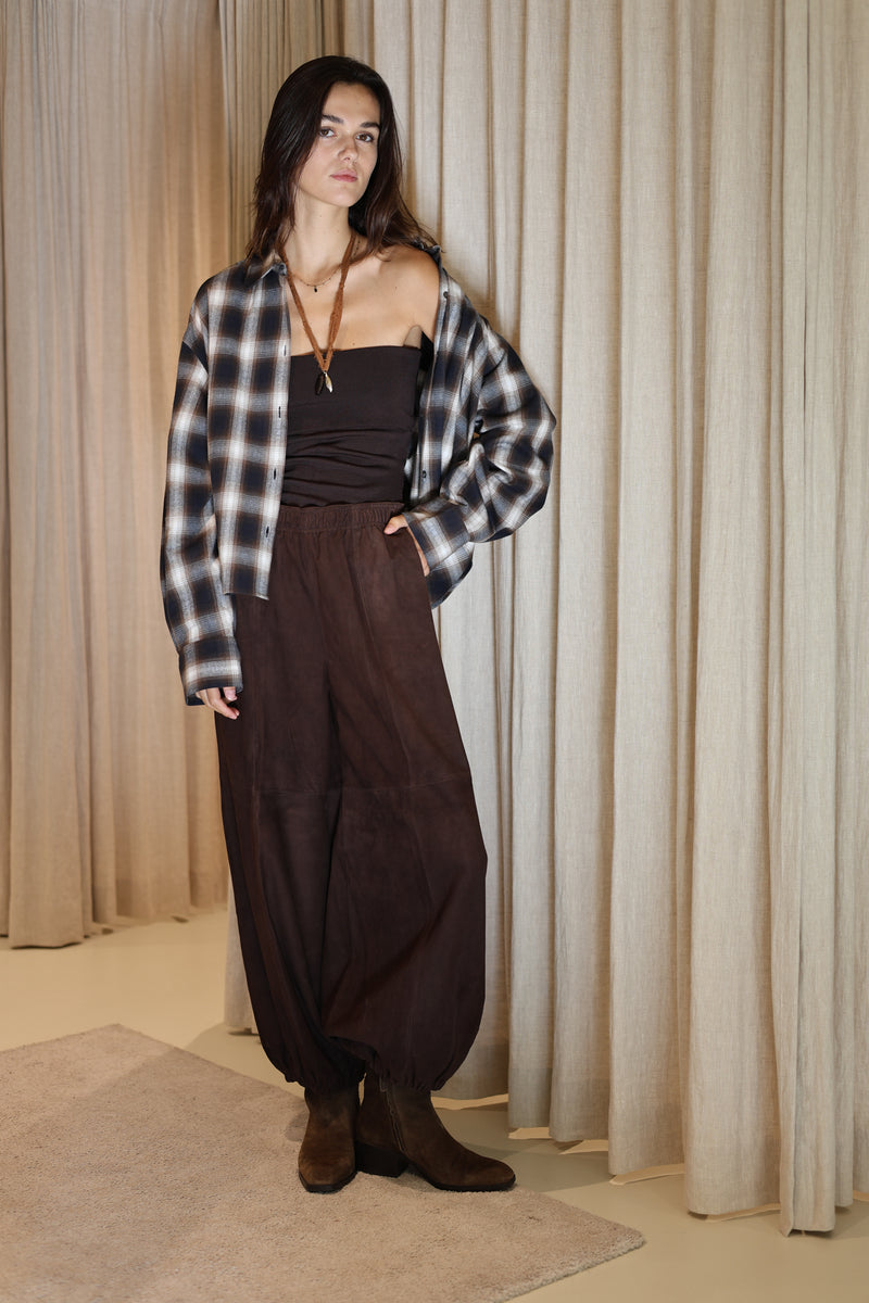 SYLVIA SUEDE PANTS
