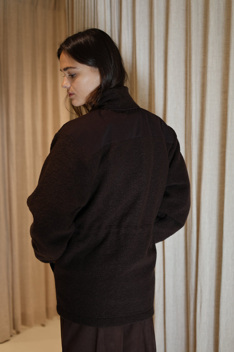 OBRIGADA WOOLY JACKET - Bruin