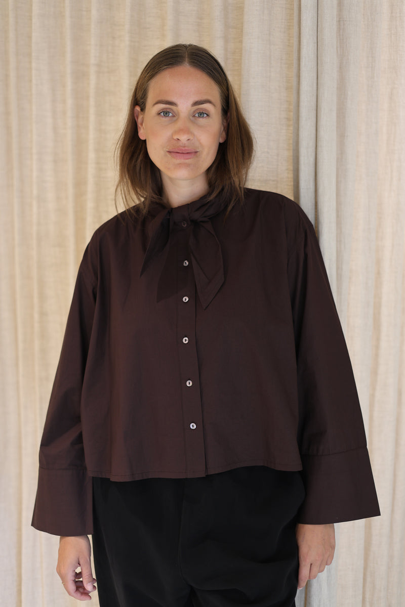 KARMEL poplin bow