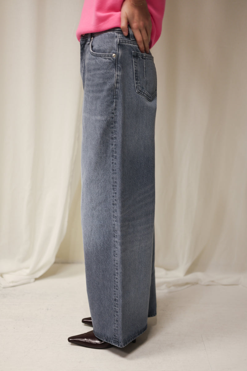 Lyon Stormy Blue Jeans W - Stormy Blue