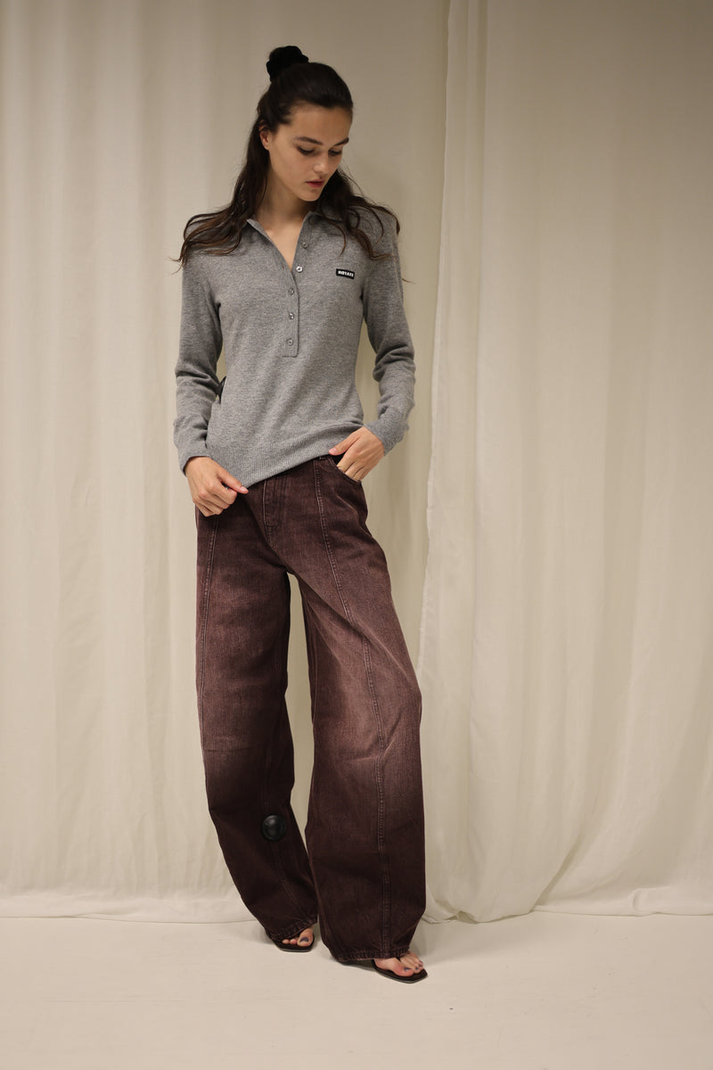 WOOL LONGLEEVE frost gray