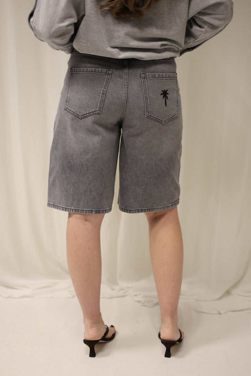 CHARO LOOSE DENIM SHORTS