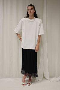 Basic T-shirt Wit