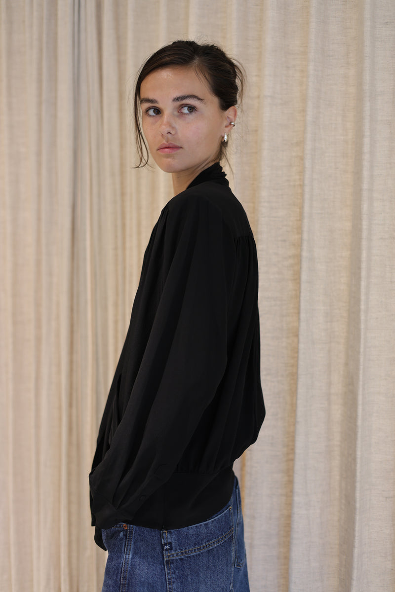 JUAN SILK BLOUSE