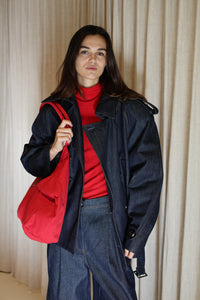 BELTED TRENCH 6707 DENIM