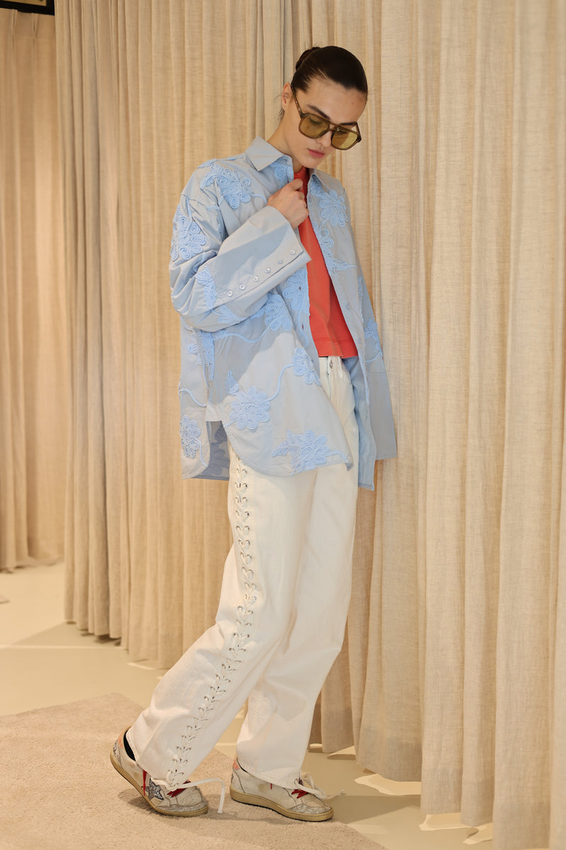 Flower Oversized Shirt