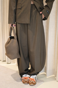 DANTE MID WAIST PANTS khaki