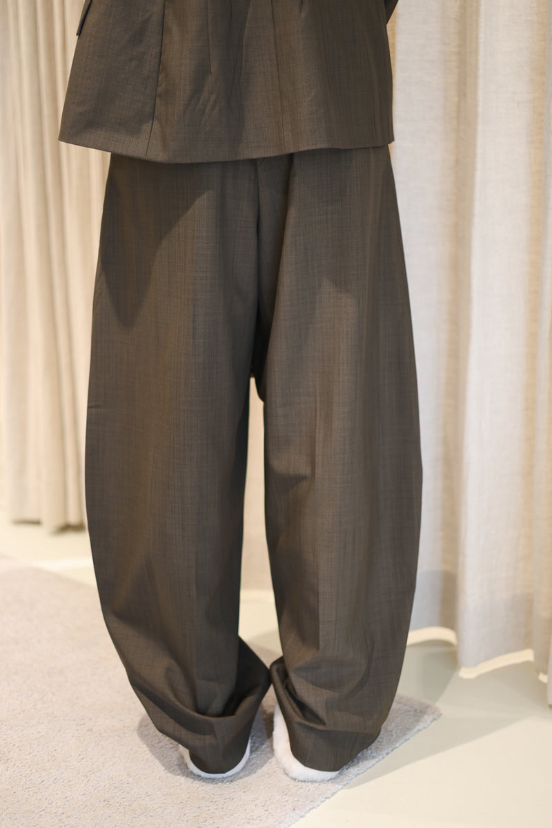 DANTE MID WAIST PANTS khaki