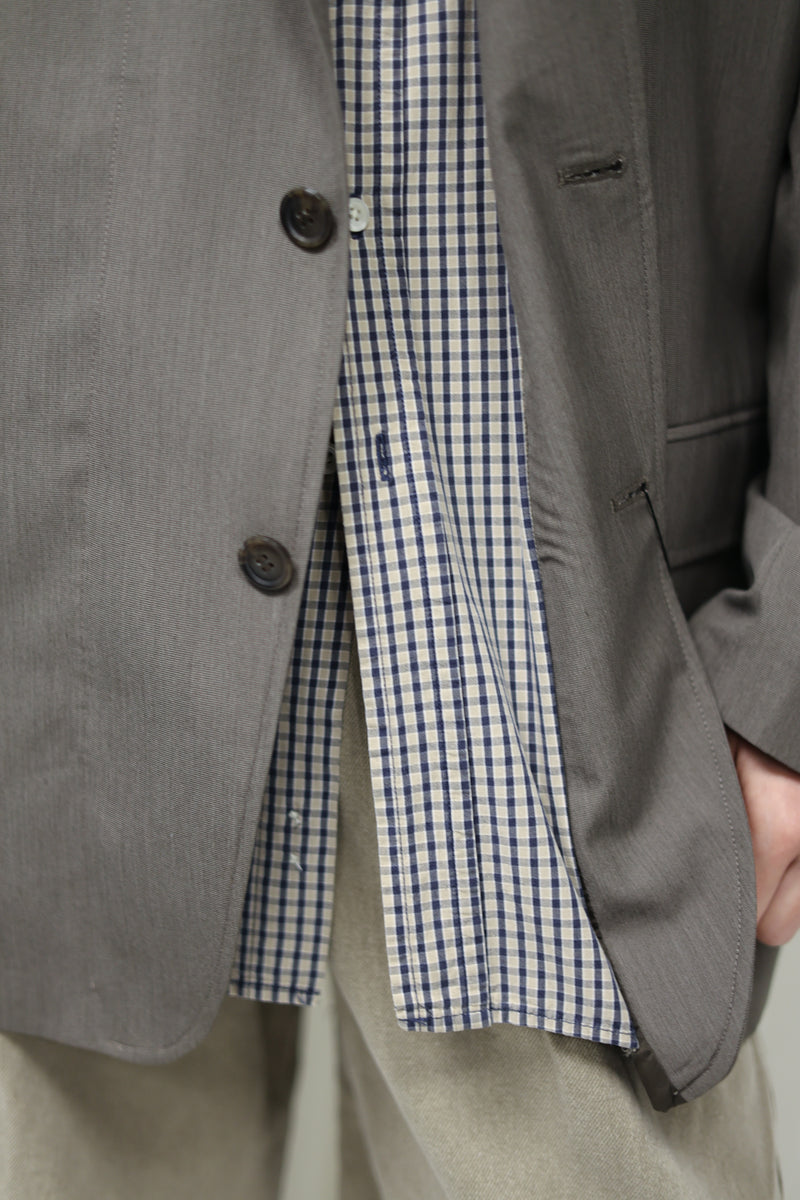 BUTTON-UP BLAZE - Beige