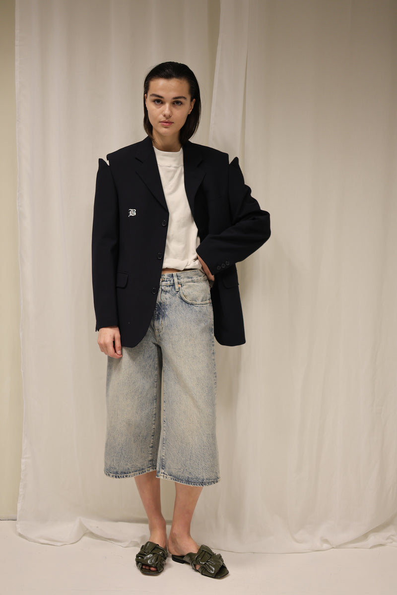 CUT BLAZE - Donker Blauw