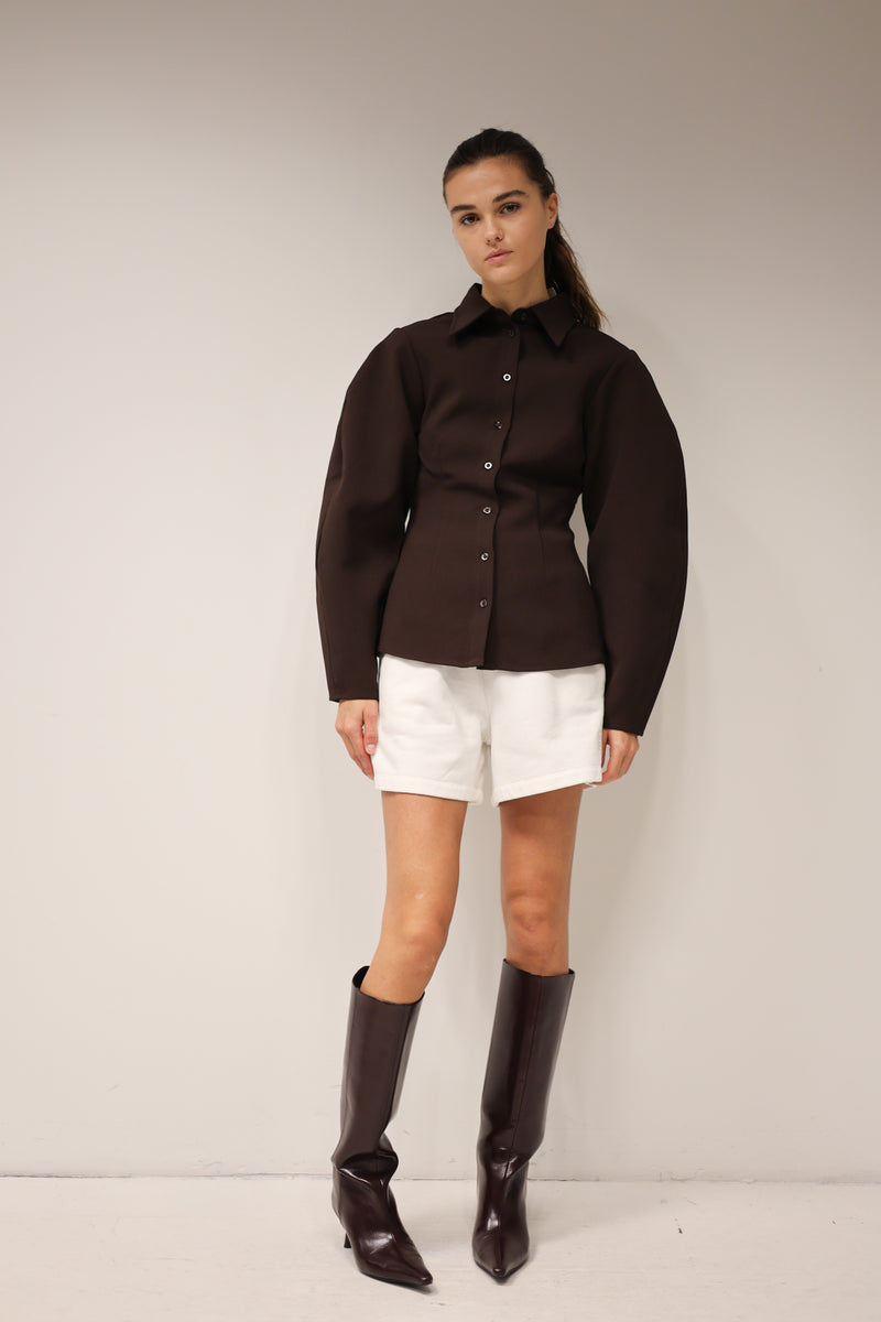 KAM SHORT FRAMED MONOGRAM