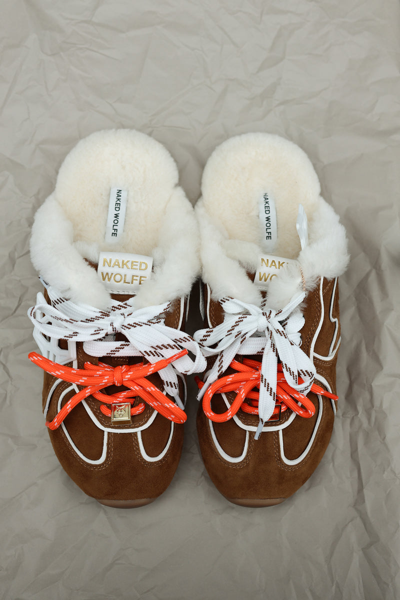 Adorn Tan Suede