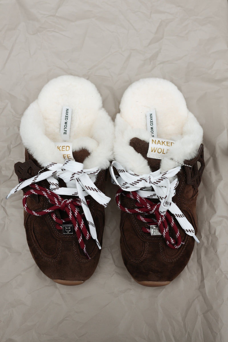 Adorn Brown Suede