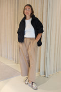 KICK PLEATED PANTS