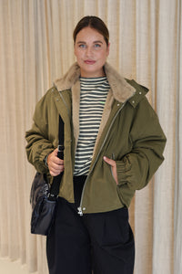 Herna cropped jacket