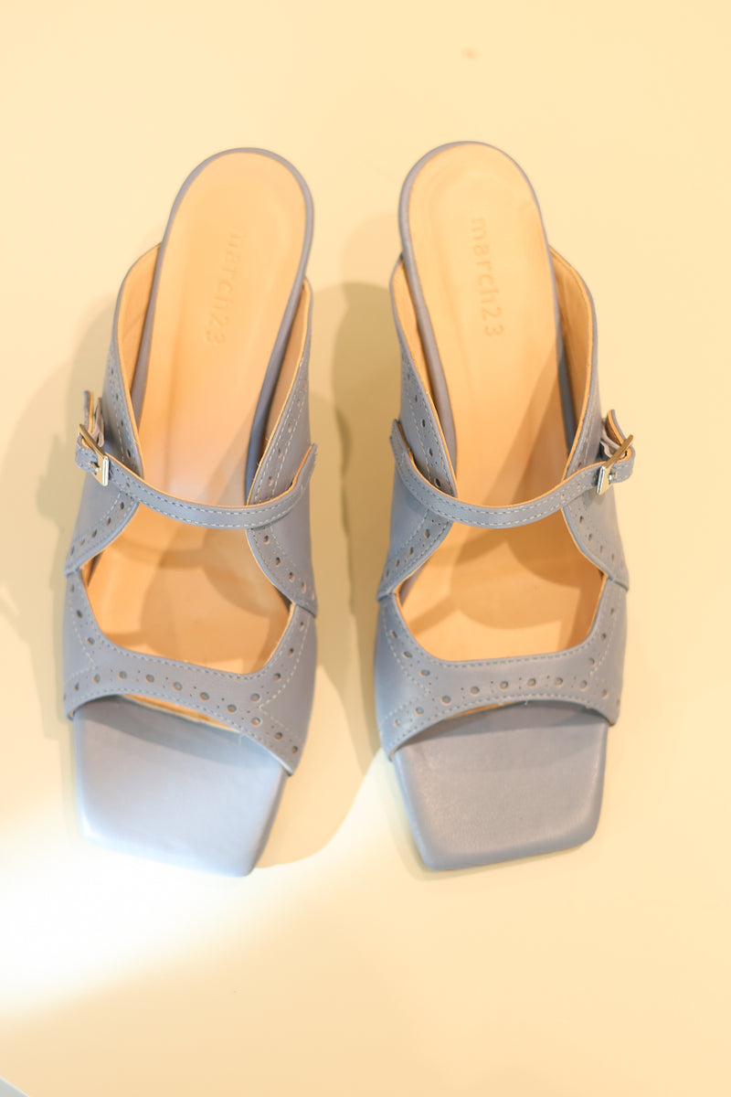 CEMI SANDAL HIGH HEEL - sky blue