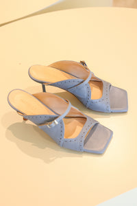 CEMI SANDAL HIGH HEEL - sky blue
