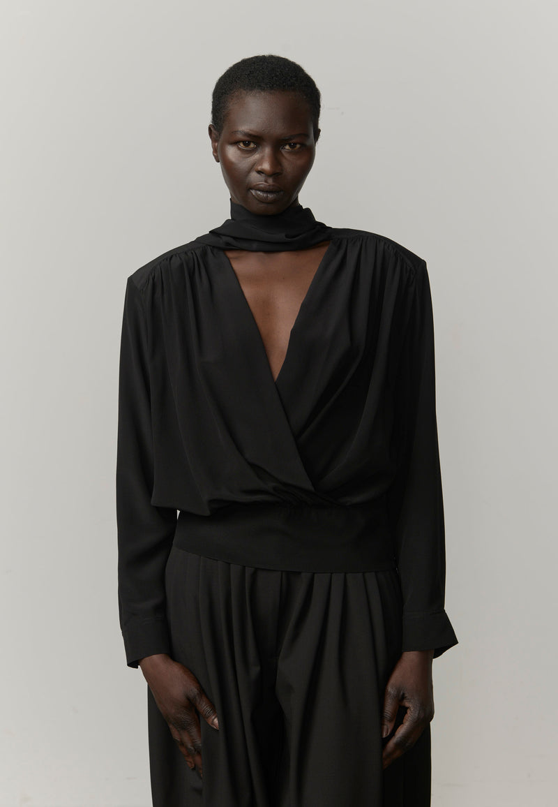 JUAN SILK BLOUSE