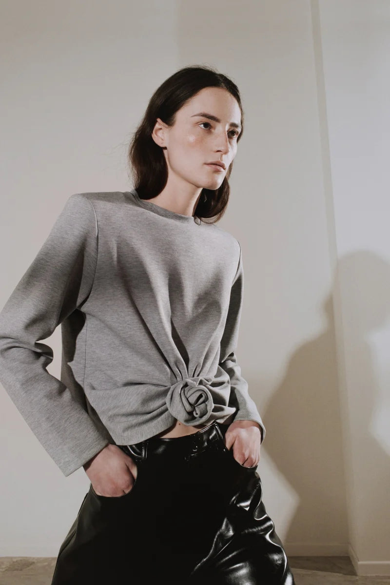 Nya Top grey