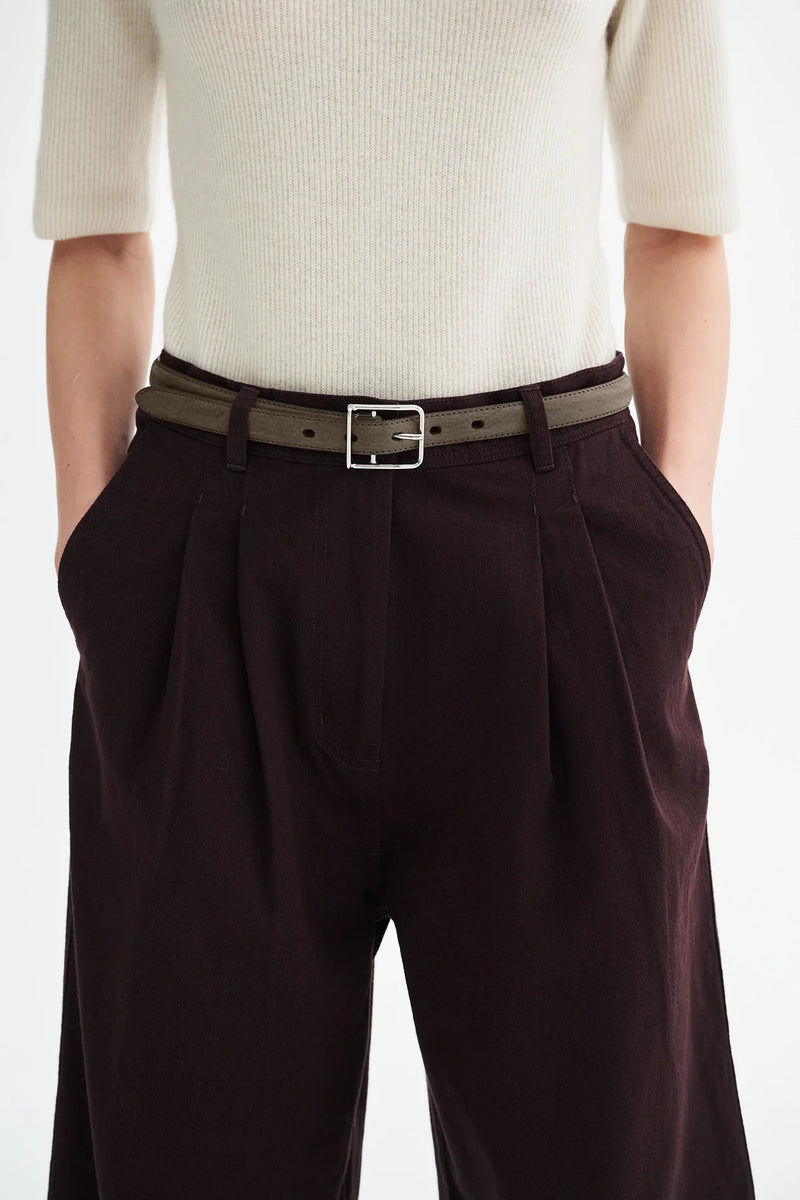 PRAIRIE COTTON TWILL - FIG