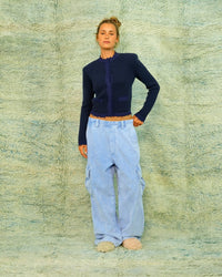 Celeste Cardigan midnight blue