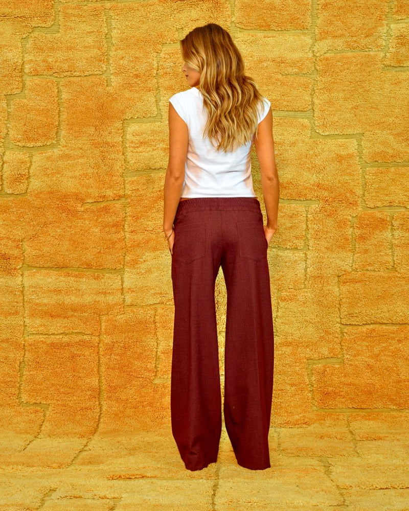 Honey Pants Soft Denim cabernet