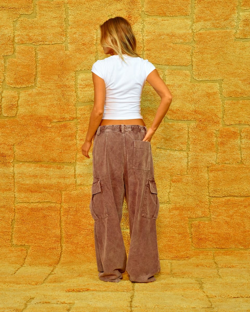 Romeo Baggy Pants Corduroy brownie