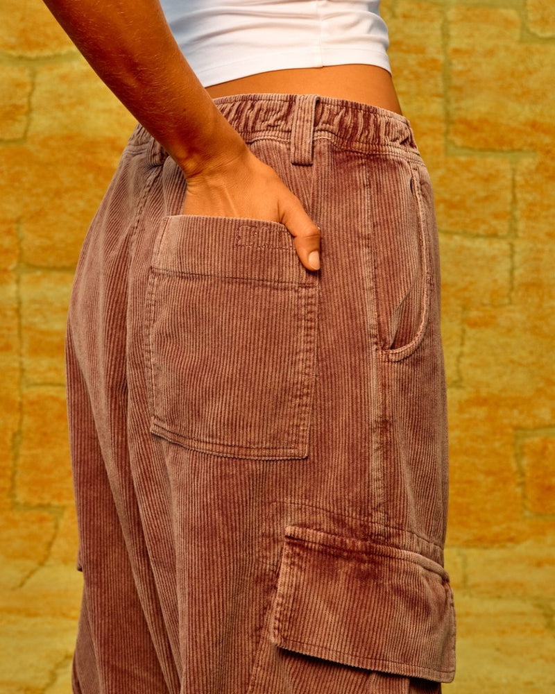 Romeo Baggy Pants Corduroy brownie
