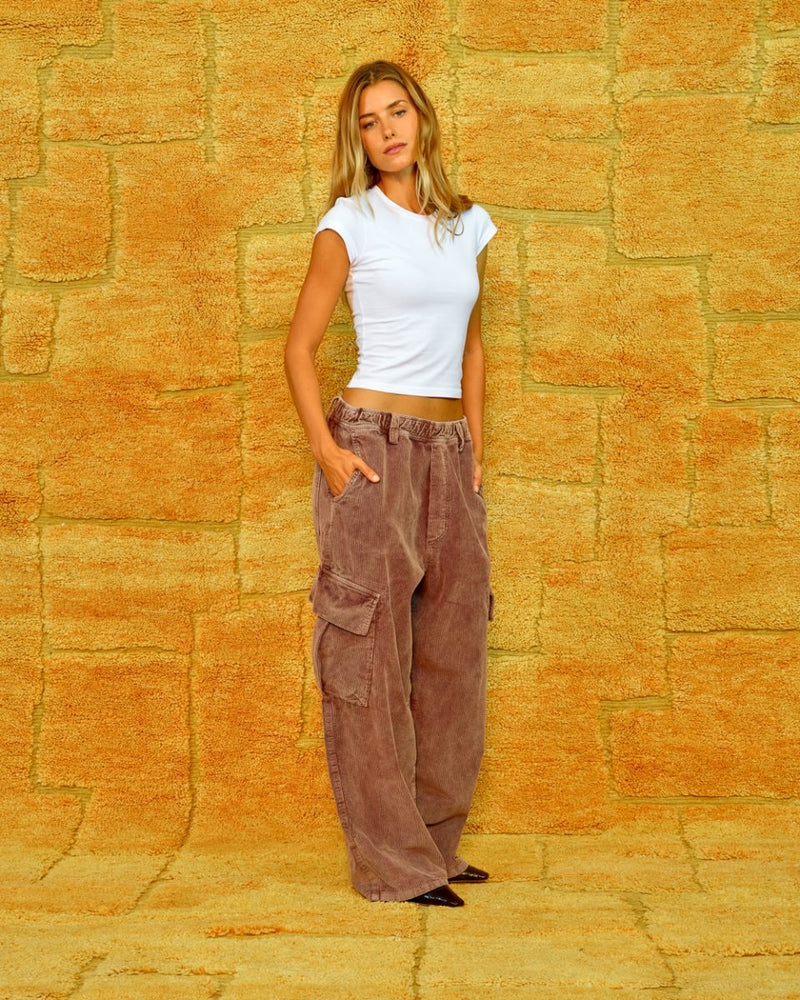 Romeo Baggy Pants Corduroy brownie