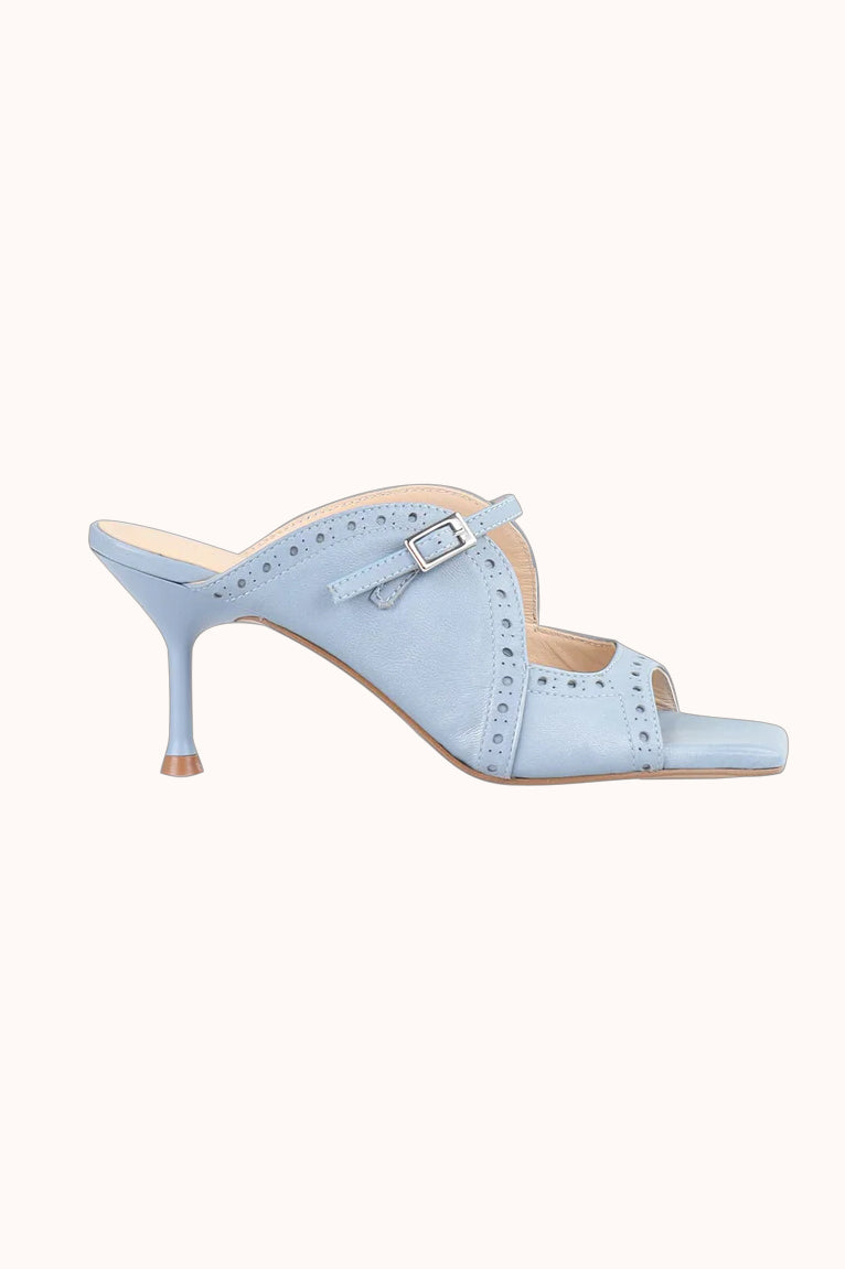 CEMI SANDAL HIGH HEEL - sky blue