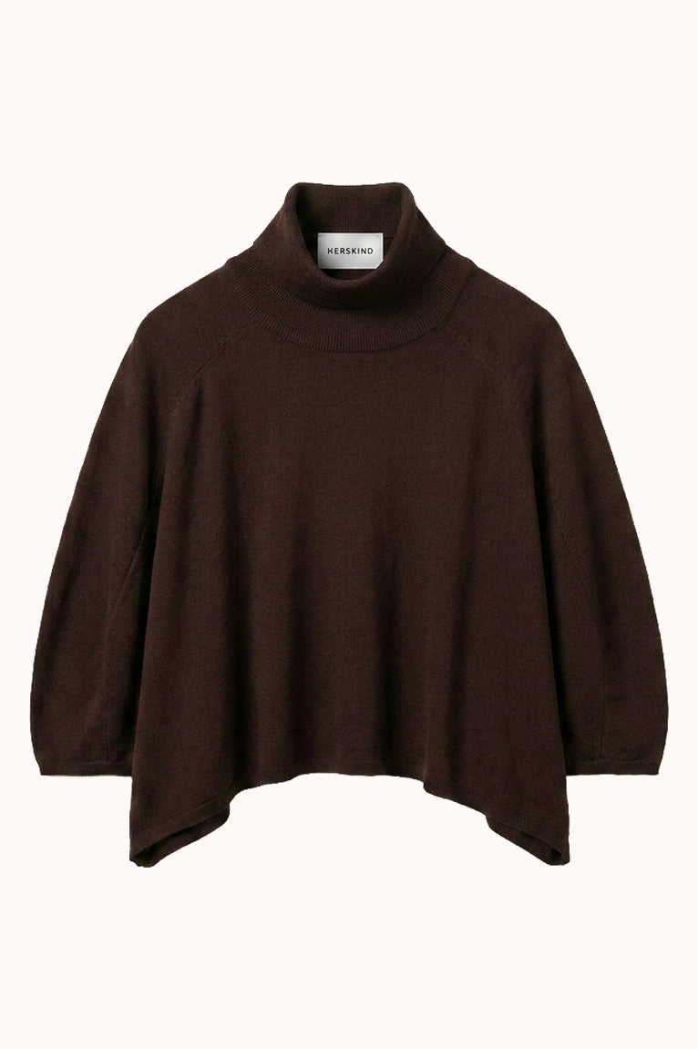 CAMILLE KNIT CAPE
