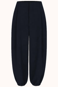 DANIELLA PLEATED CARGO Dark Navy