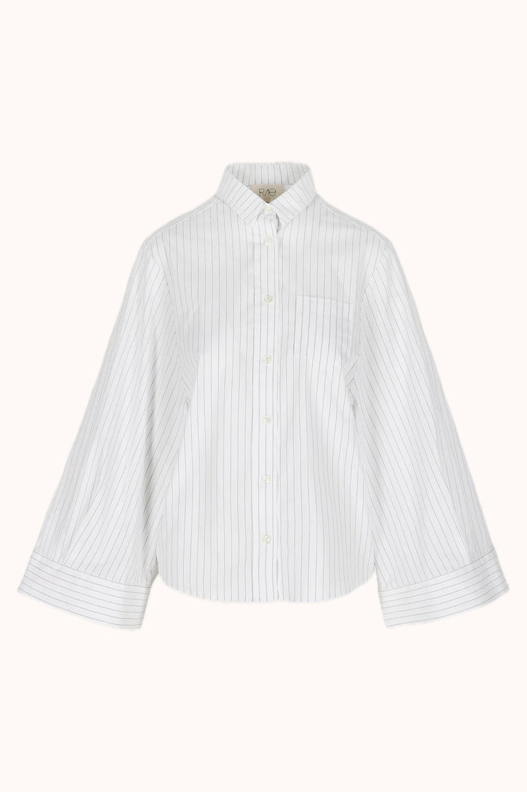 DOROTHY OVERSIZED SLEEVE - Wit/zwart