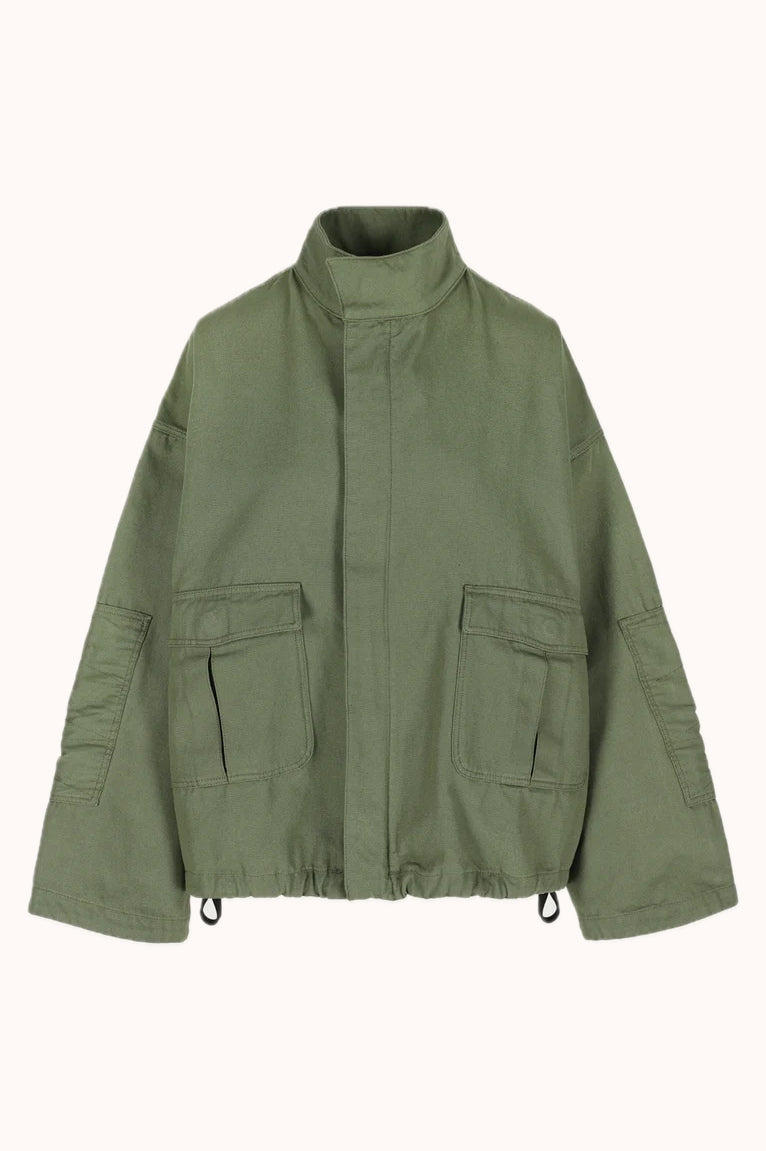 Els cargo jacket groen